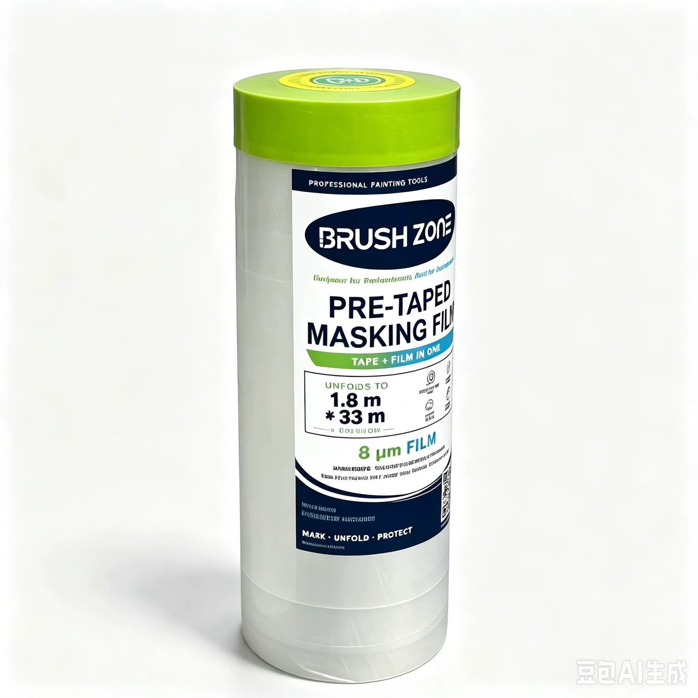 Premium Masking Film – 1800mm × 33m (Box of 12)